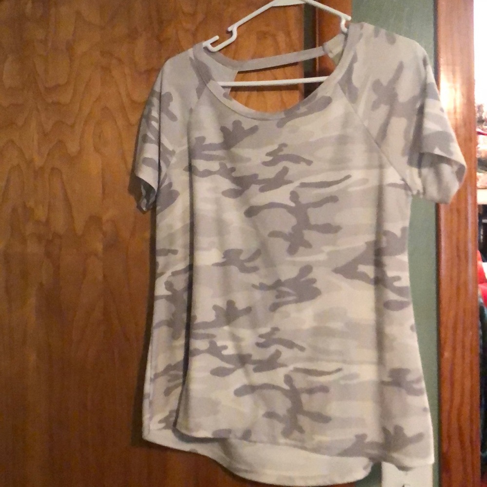 Mauve Mallow grey and white Camo